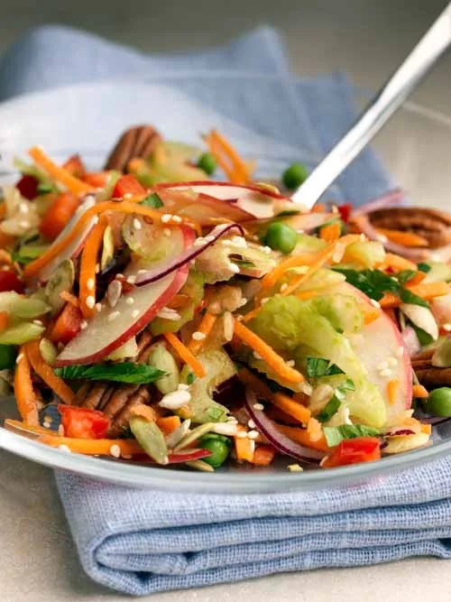 Rainbow Salad - Vegan - Laura's Idea Rainbow Salad - Vegan - Laura's Idea