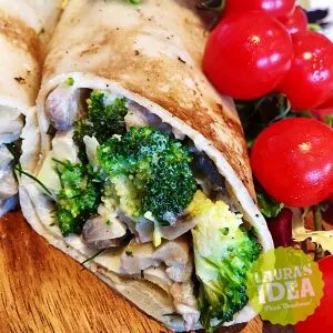 Laura's Idea - Mushroom Miso Pancake
